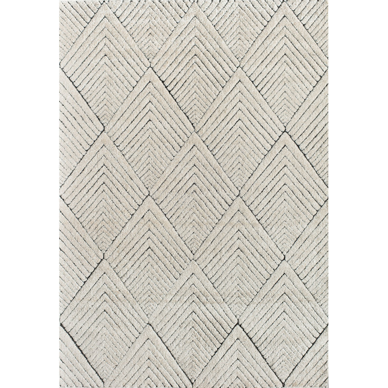 CosmoLiving by Cosmopolitan Chevron Ivory Area Rug & Reviews Wayfair